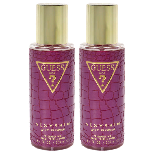 Guess Sexy Skin Wild Flower by Guess for Women - 8.4 oz Fragrance Mist - Pack of 2