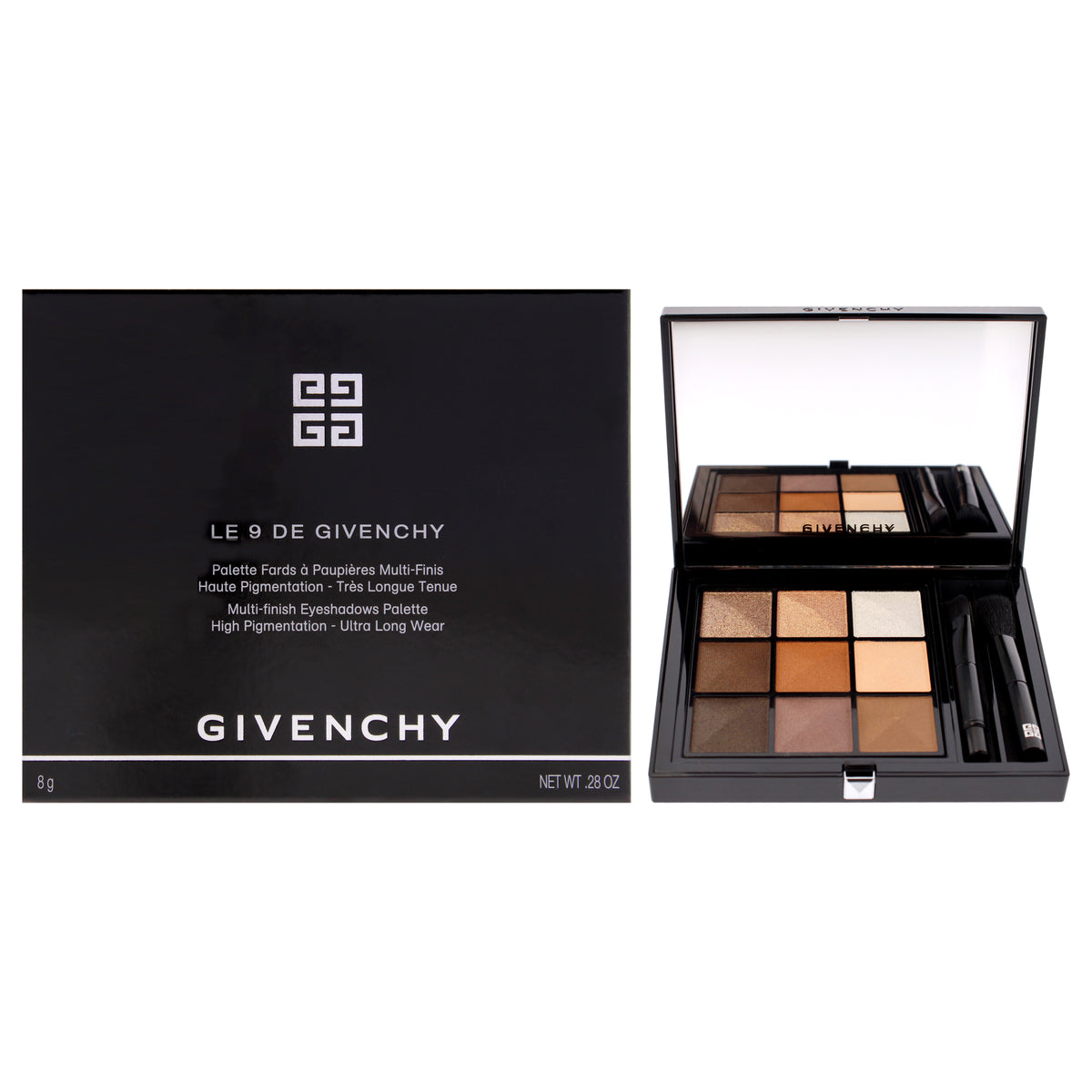 Le 9 De Givenchy Eyeshadow Palette - Le 9.12 by Givenchy for Women - 0.28 oz Eye Shadow