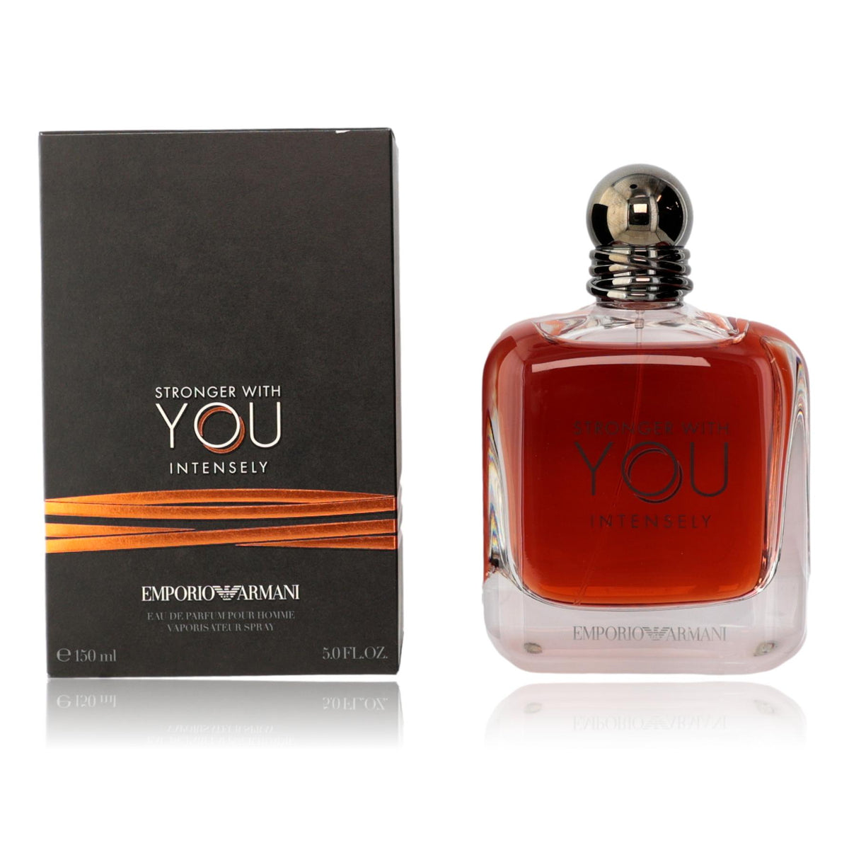 Stronger With You Intensely by Emporio Armani, 5 oz Eau De Parfum Spray for Men