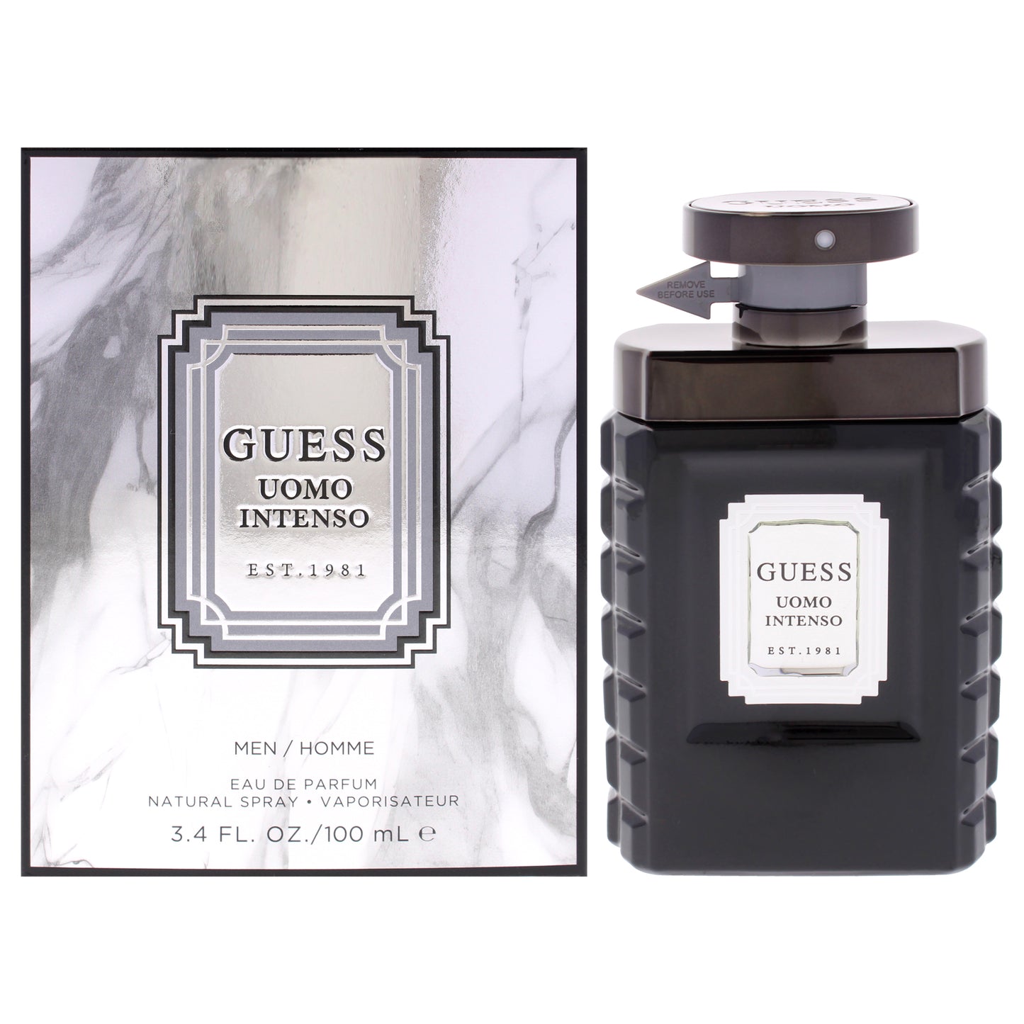 Guess Uomo Intenso by Guess for Men - 3.4 oz EDP Spray