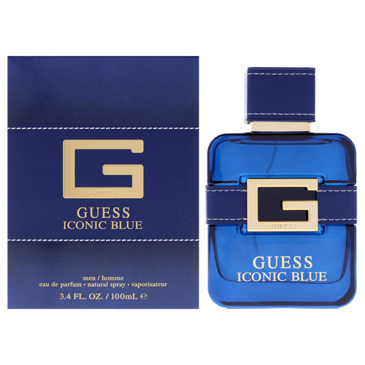 Iconic - Blue by Guess for Men - 3.4 oz EDP Spray