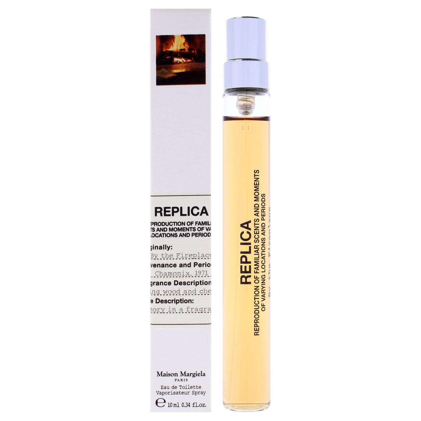Replica By The Fireplace by Maison Margiela for Unisex - 0.33 oz EDT Spray