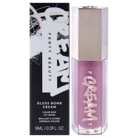 Gloss Bomb Cream Color Drip Lip Cream - 01 Mauve Wives by Fenty Beauty for Women - 0.3 oz Lipstick