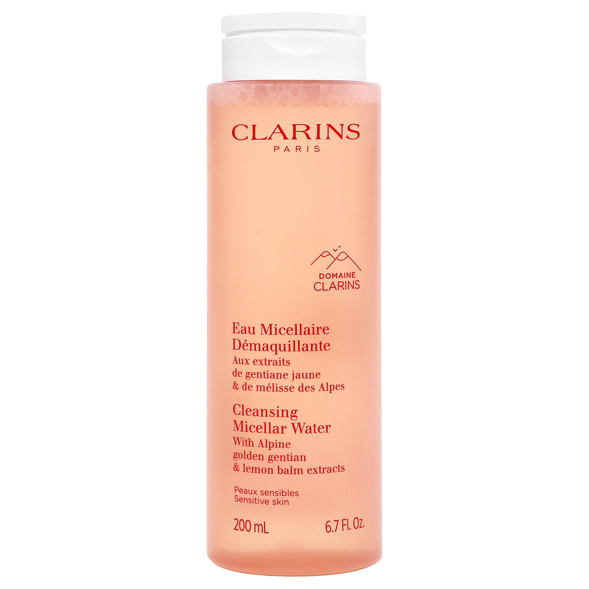 Cleansing Micellar Water by Clarins for Unisex - 6.7 oz Cleanser