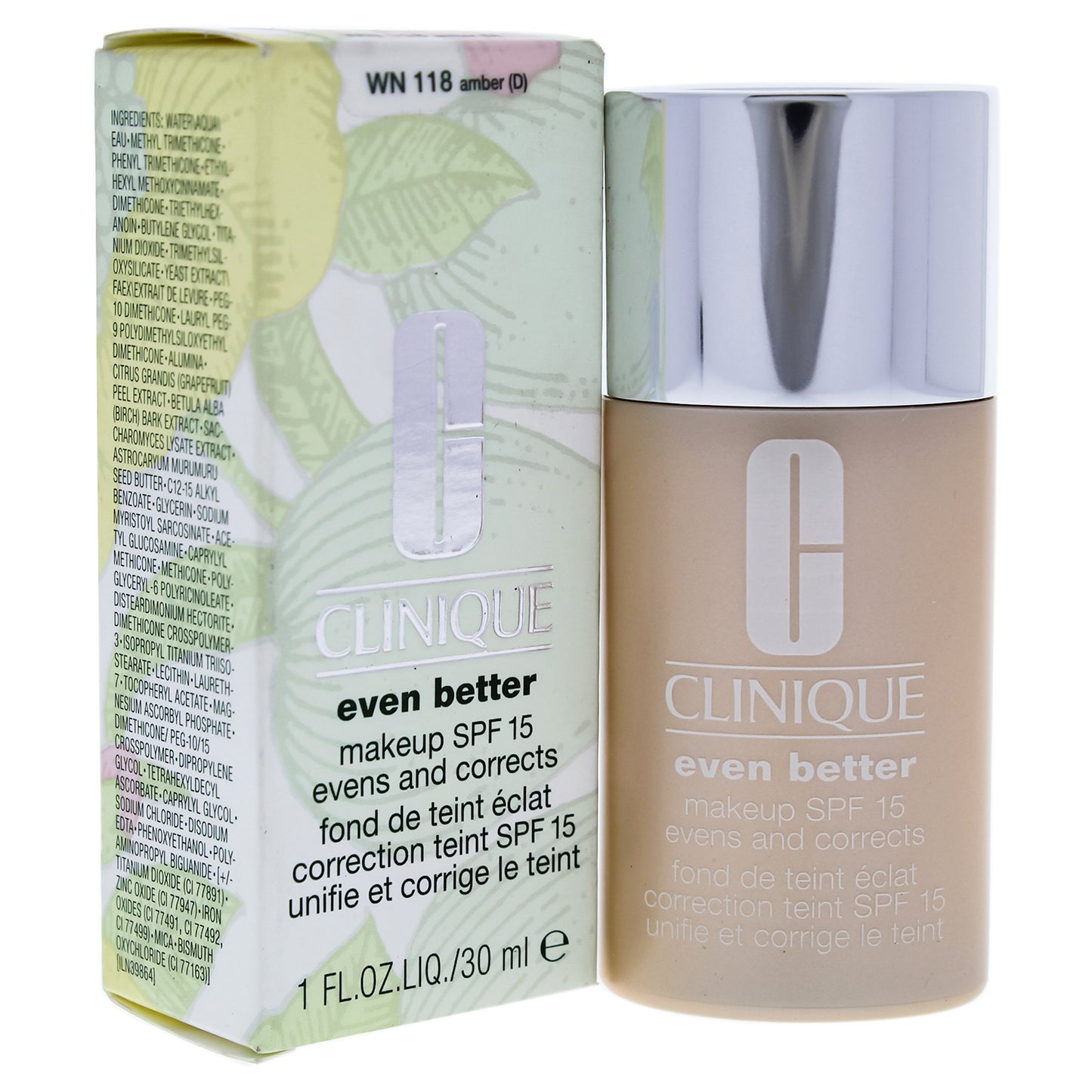 Even Better Makeup SPF 15 - WN 13 Amber by Clinique for Women - 1 oz Foundation