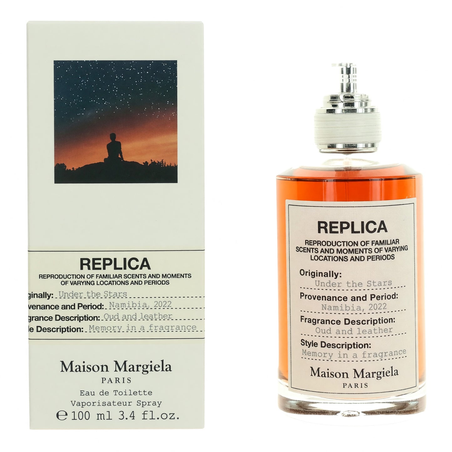 Replica Under The Stars by Maison Margiela for Unisex - 3.4 oz EDT Spray