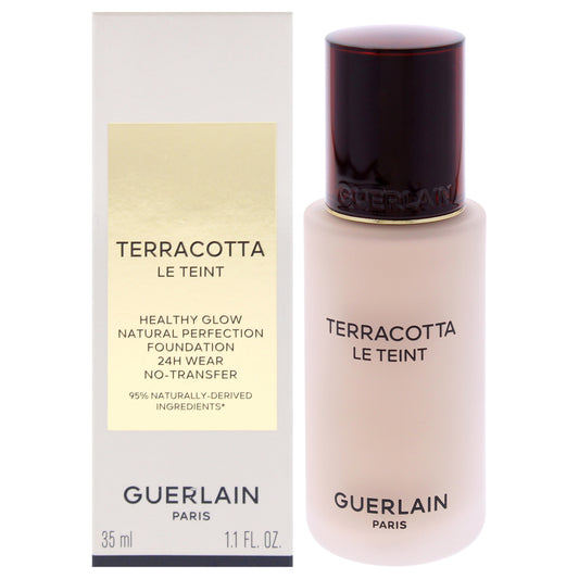 Terracotta Le Teint 24H Wear No-Transfer Foundation - 0C Cool-Rose by Guerlain for Women - 1.1 oz Foundation
