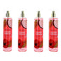 Coconut Hibiscus by Bodycology, 4 Pack 8 oz Fragrance Mist for Women