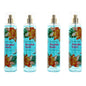 Hawaiian Beach by Bodycology, 4 Pack 8 oz Fragrance Mist for Women