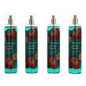Peony Blush by Bodycology, 4 Pack 8 oz Fragrance Mist for Women