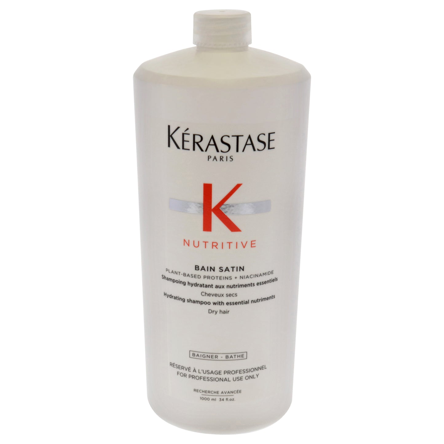 Nutritive Bain Satin Shampoo by Kerastase for Unisex - 34 oz Shampoo