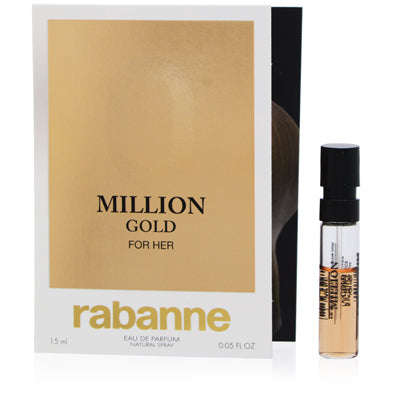 MILLION GOLD FOR HER/PACO RABANNE EDP SPRAY VIAL 0.05 OZ (1.5 ML) (W)