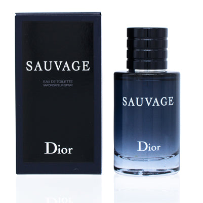SAUVAGE/CH.DIOR EDT SPRAY 2.0 OZ (M) DARK BLUE BOX