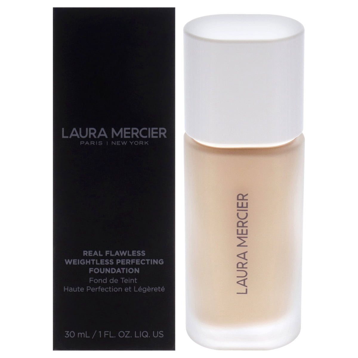 Real Flawless Weightless Perfecting Foundation - 2N2 Linen by Laura Mercier for Women - 1 oz Foundation
