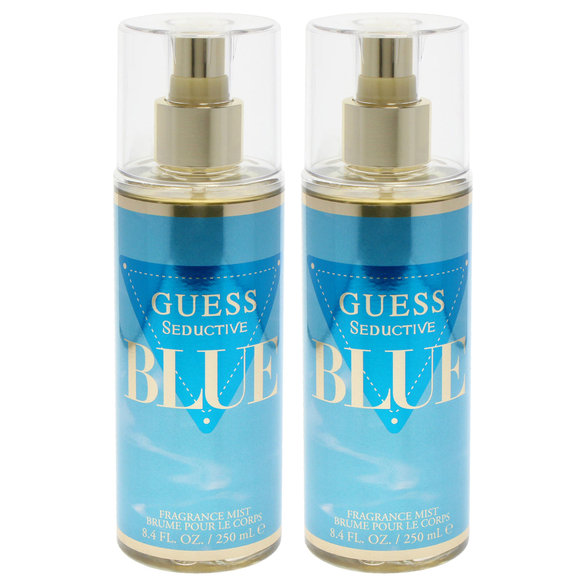 Guess Seductive Blue by Guess for Women - 8.4 oz Fragrance Mist - Pack of 2