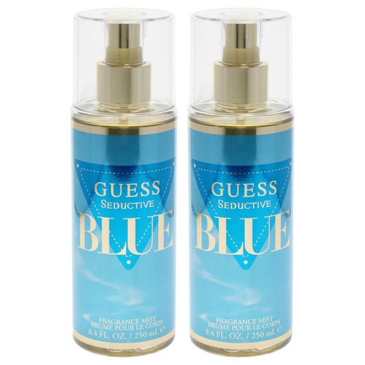 Guess Seductive Blue by Guess for Women - 8.4 oz Fragrance Mist - Pack of 2