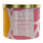 Nicole Miller 14.5oz Soy Wax Blend 3 Wick Candle - Sandalwood and Peony