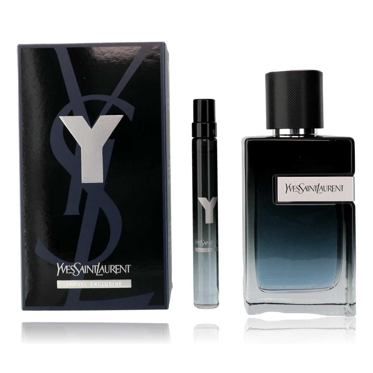 Ysl Y 2 Pcs Set For Men: 3.3 Eau De Parfum Spray + 0.33 Eau De Parfum Spray