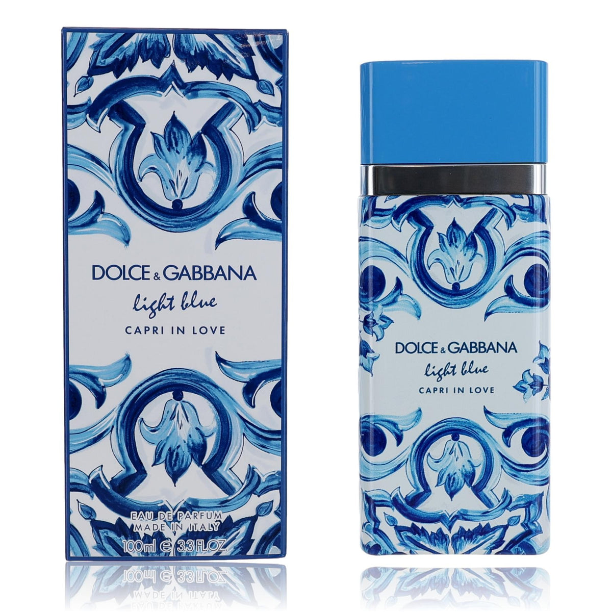 Light Blue Capri In Love by Dolce and Gabbana for Women - 3.3 oz EDP Spray