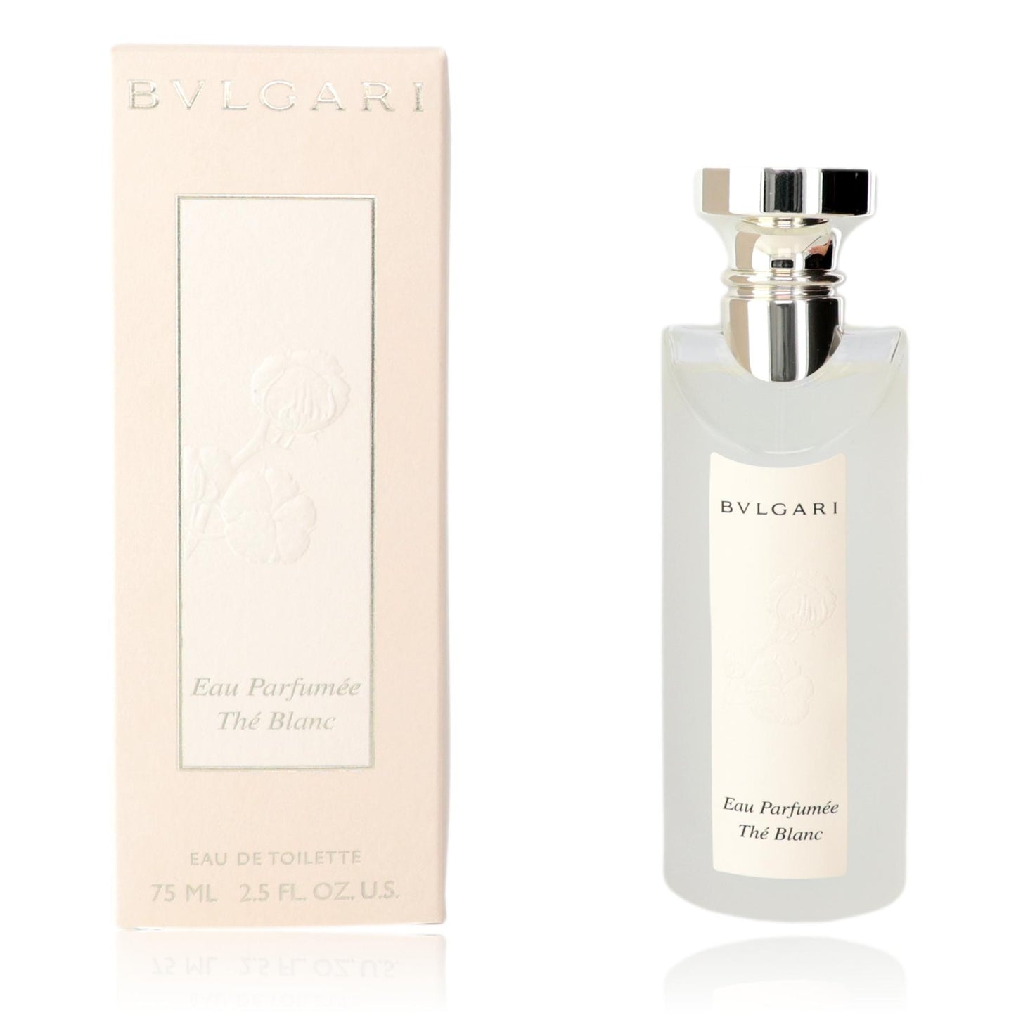 Eau Parfumee The Blanc by Bvlgari, 2.5 oz Eau De Toilette spray for Unisex