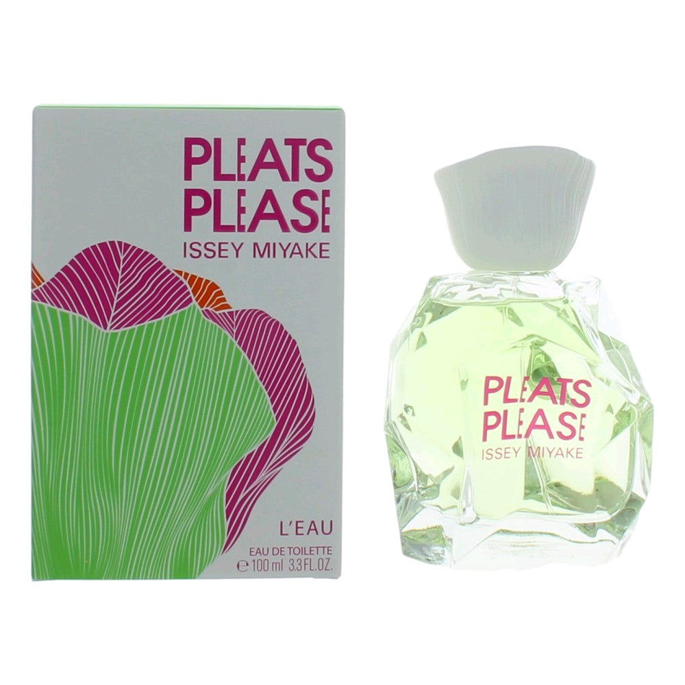 Pleats Please Leau by Issey Miyake for Women - 3.3 oz EDT Spray