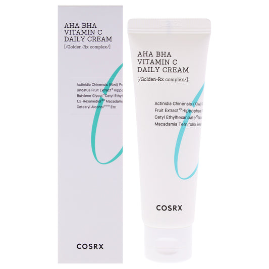 AHA BHA Vitamin C Daily Cream by Cosrx for Women - 1.69 oz Cream
