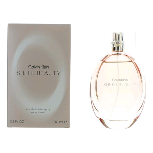 CK SHEER BEAUTY/CALVIN KLEIN EDT SPRAY 3.4 OZ (W)