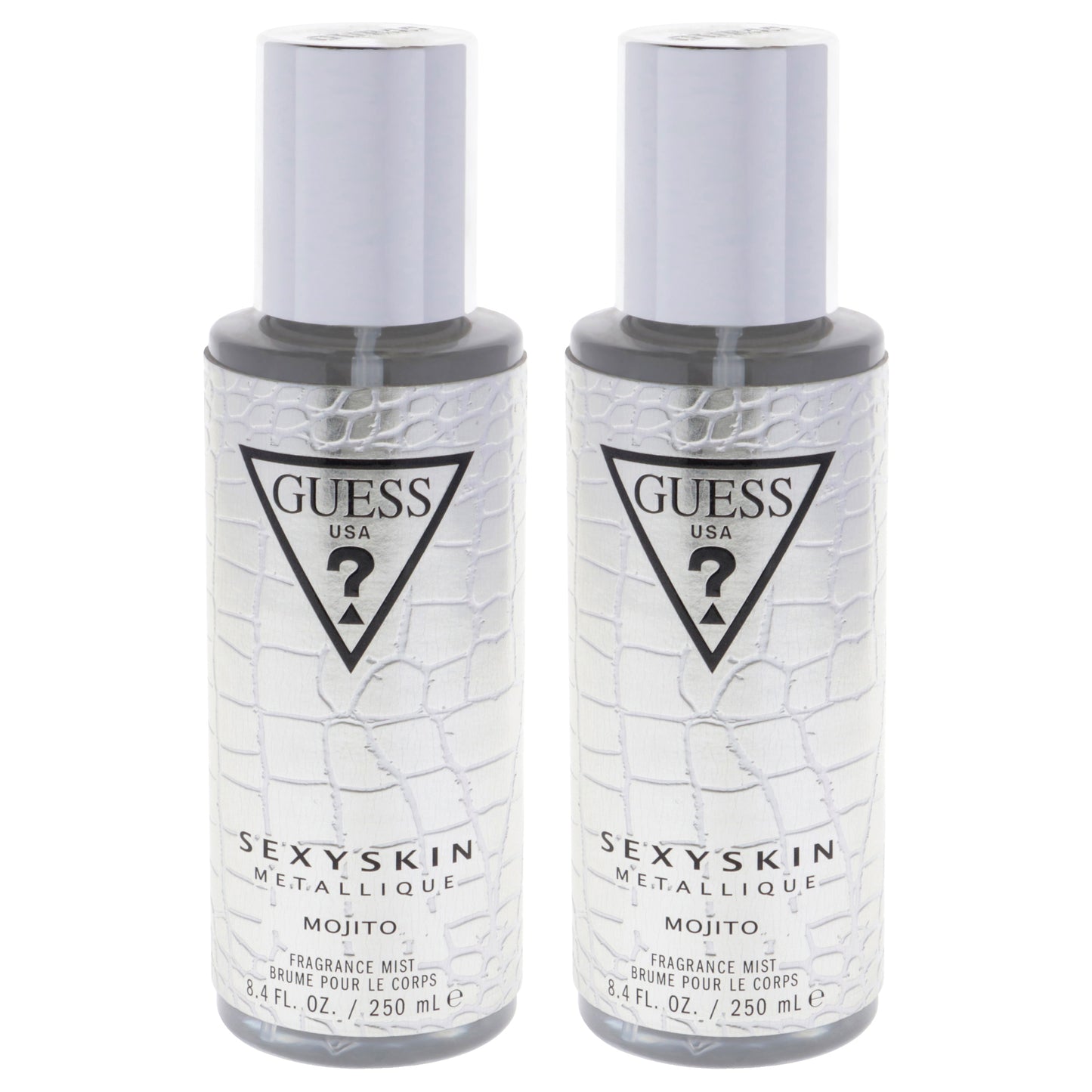 Guess Sexy Skin Metallique - Mojito by Guess for Women - 8.4 oz Fragrance Mist - Pack of 2