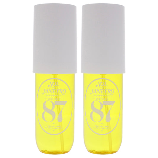 Rio Radiance - Solar Floral and Beachy by Sol de Janeiro for Unisex - 3 oz Perfume Mist - Pack of 2
