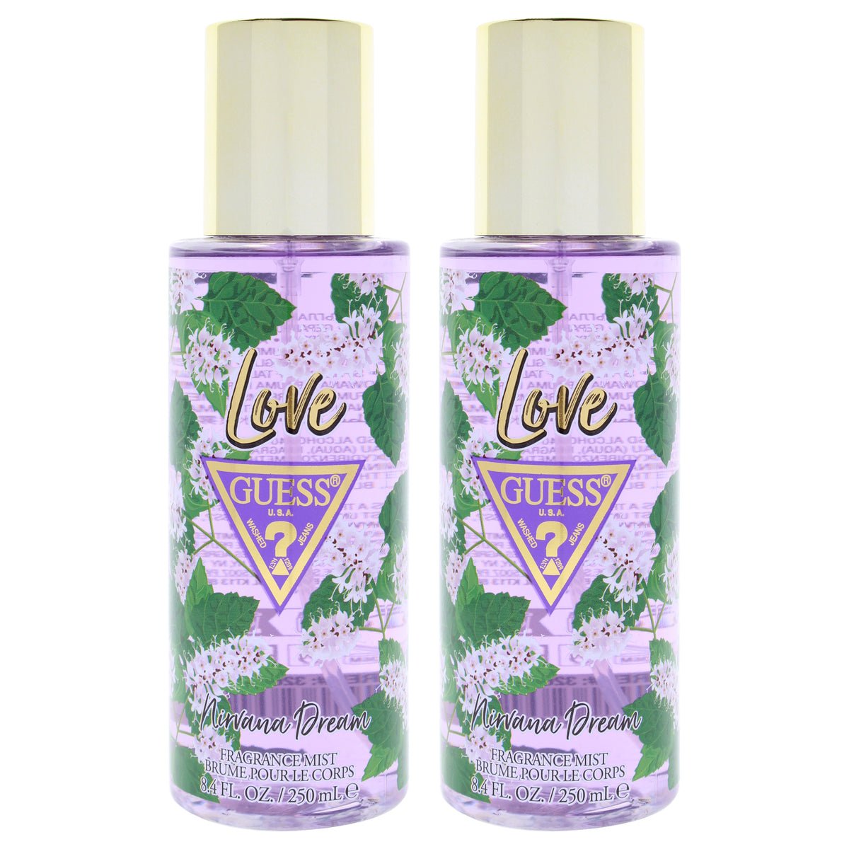 Guess Love Nirvana Dream by Guess for Women - 8.4 oz Fragrance Mist - Pack of 2