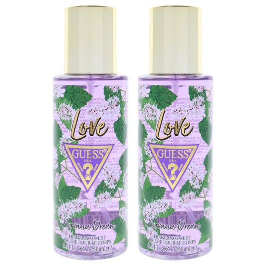 Guess Love Nirvana Dream by Guess for Women - 8.4 oz Fragrance Mist - Pack of 2