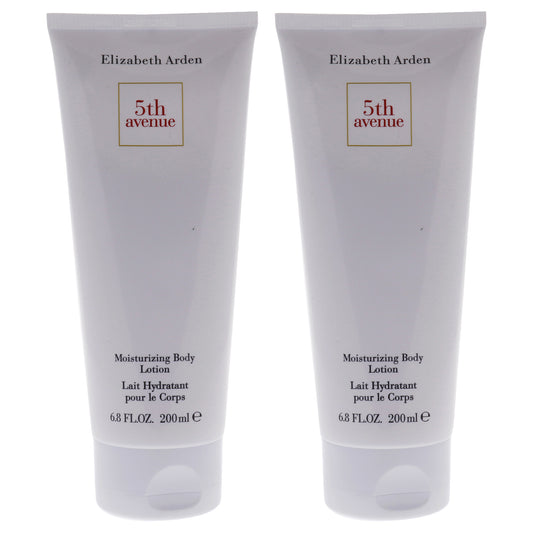 5th Avenue Moisturizing Body Lotion by Elizabeth Arden for Women - 6.8 oz Body Lotion - Pack of 2