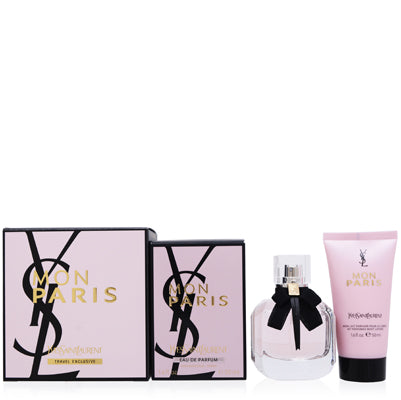 SET YSL YVES SAINT LAURENT 2PC MON PARIS 1.6 EDP+1.6 BL (W) SOFT BOX