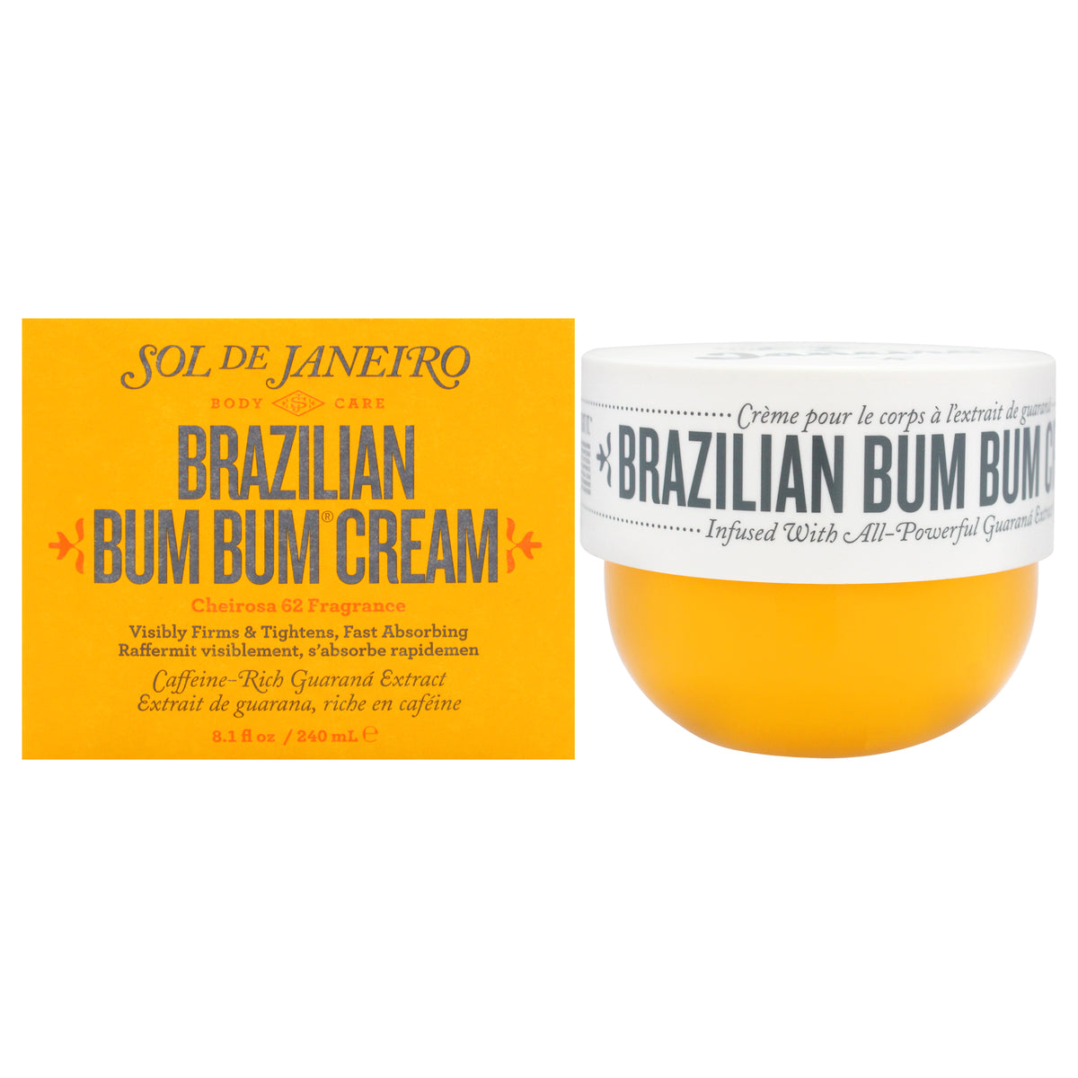 Brazilian Bum Bum Cream by Sol de Janeiro for Unisex - 8.1 oz Cream