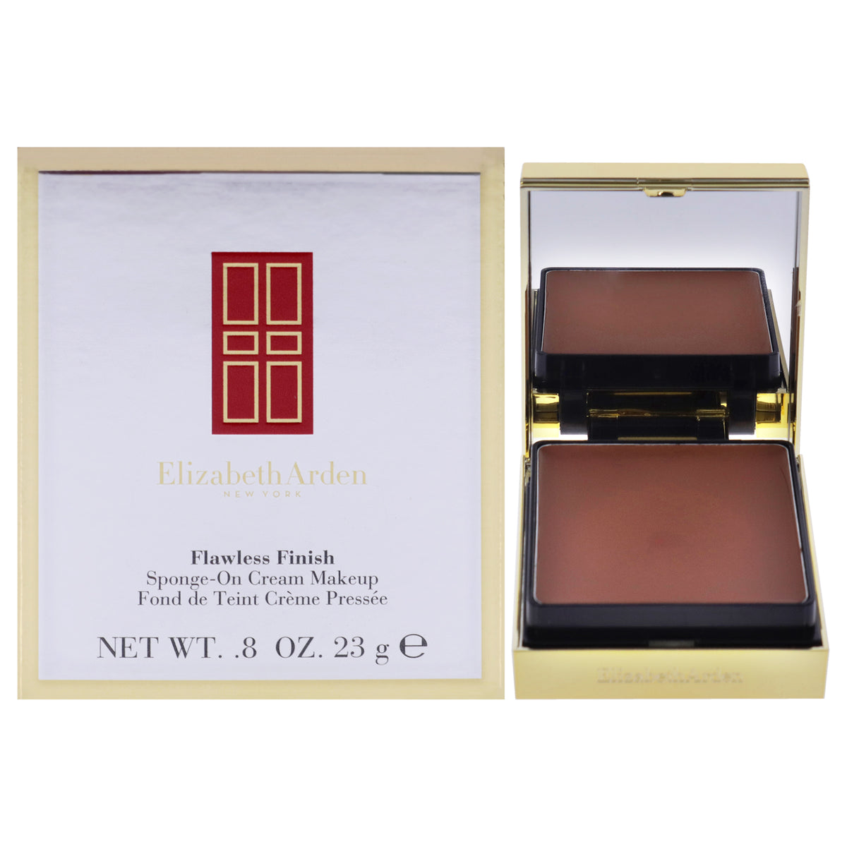 Flawless Finish Sponge-On Cream Makeup - 57 Chestnut by Elizabeth Arden for Women - 0.8 oz Foundation