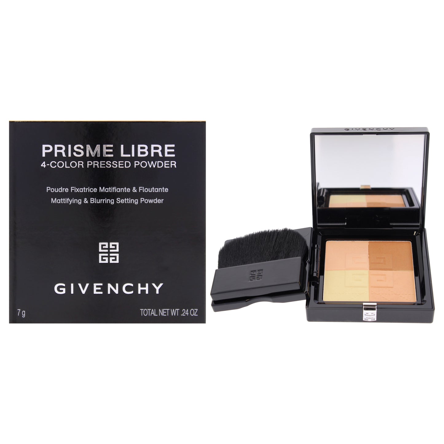 Prisme Libre Pressed Powder - 05 Popeline Mimosa by Givenchy for Women - 0.24 oz Powder