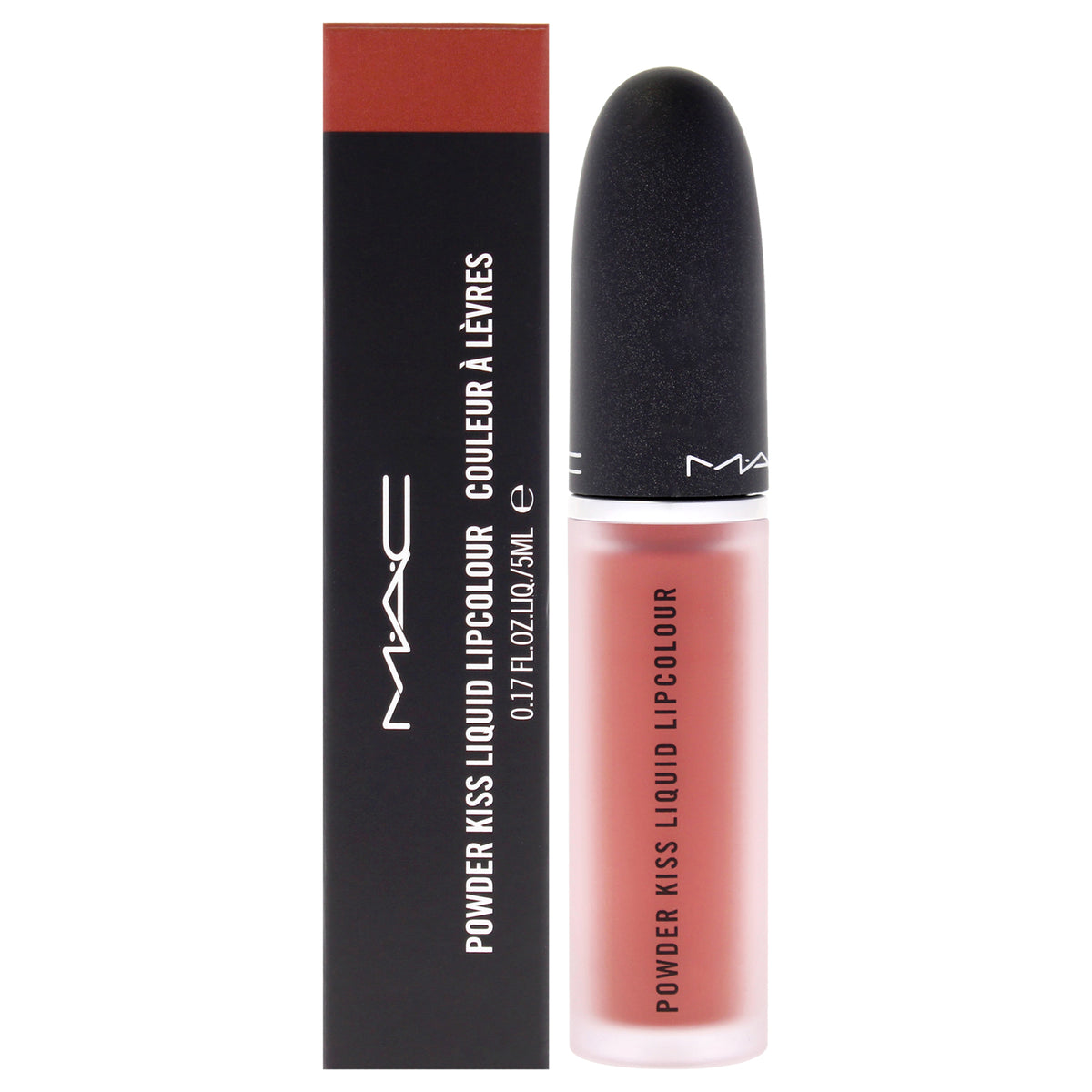 Powder Kiss Liquid Lipcolor - 989 Mull It Over by MAC for Women - 0.17 oz Lipstick