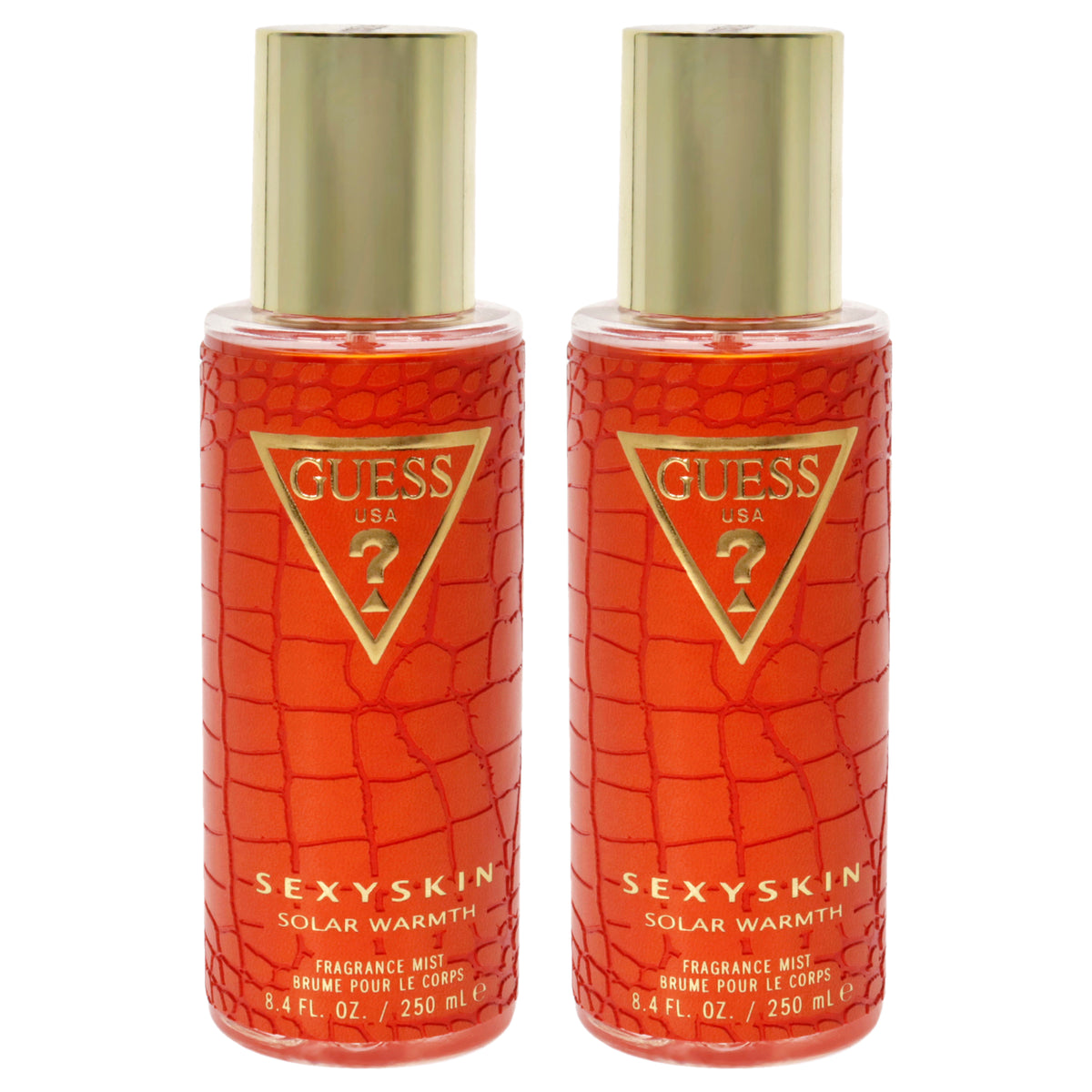 Guess Sexy Skin Solar Warmth by Guess for Women - 8.4 oz Fragrance Mist - Pack of 2