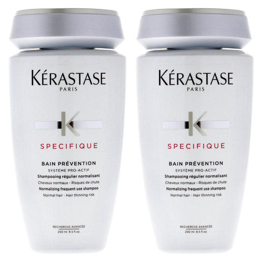 Kerastase Specifique Bain Prevention Shampoo by Kerastase for Unisex - 8.5 oz Shampoo - Pack of 2