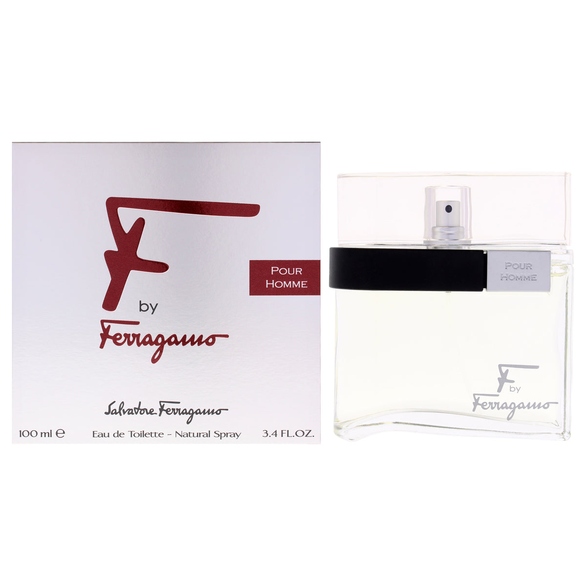 F Pour Homme by Salvatore Ferragamo for Men - 3.4 oz EDT Spray