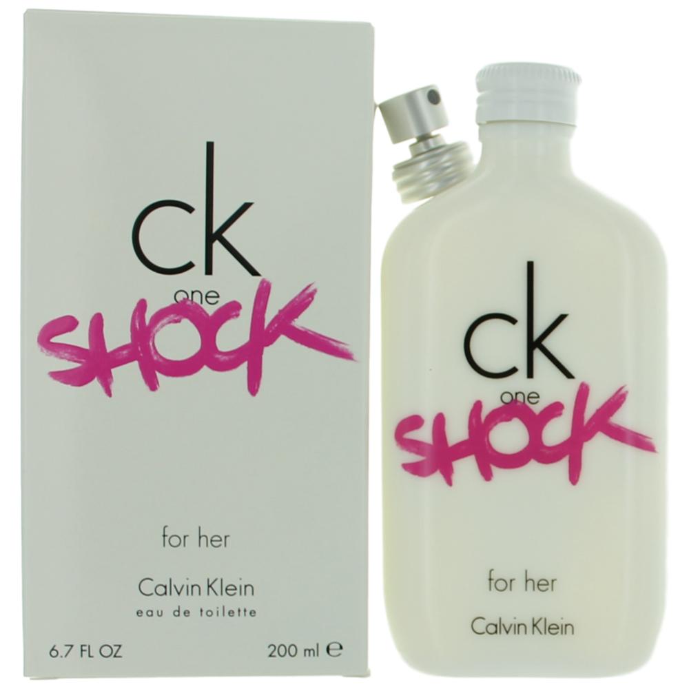 CK ONE SHOCK/CALVIN KLEIN EDT SPRAY 6.7 OZ (200 ML) (W)